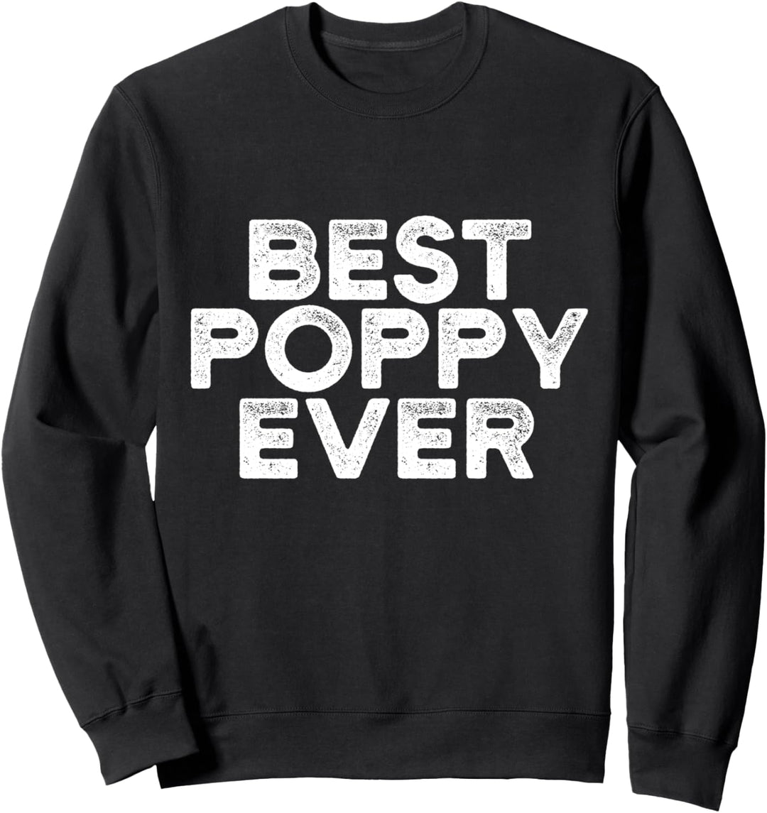 Beste Mohnblume aller Zeiten lustiger sarkastischer Sweatshirt