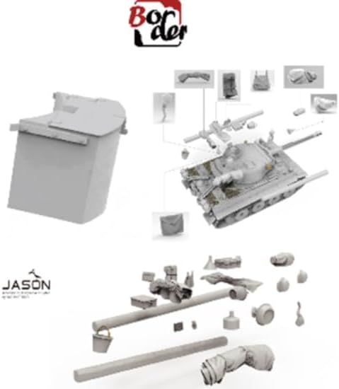 Border Model BT-034 Tiger I Early Production Battle of Kharkov Massstab 1:35 Modellbau Plastikbausat