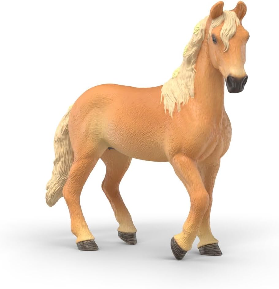 schleich Horse Club | Emily's Pflege Set 42797 | Pferde Spielset mit Pferd, beweglicher Emily Figur