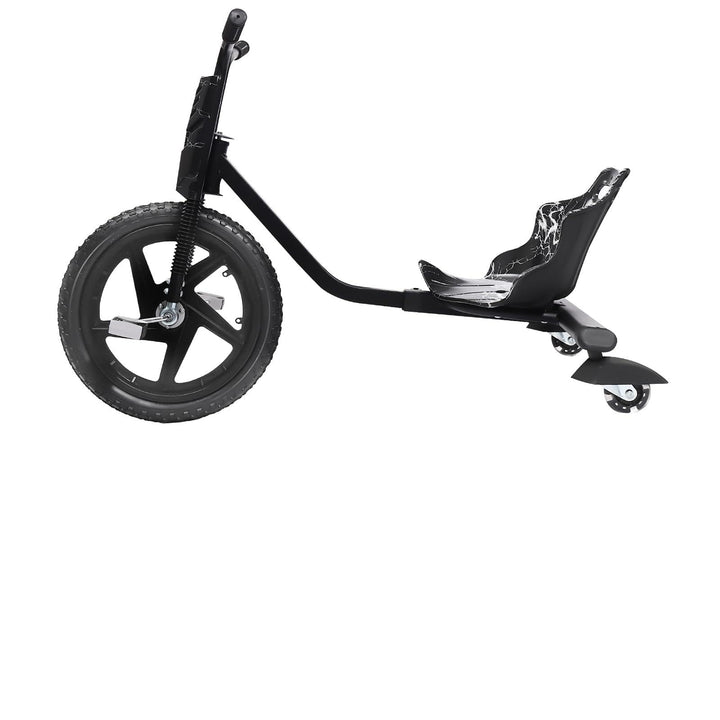 Drift Dreirad, 360° Drift Cart Kinder Scooter Tretauto Rutscher Kinderfahrzeug mit Pedale Verstellba