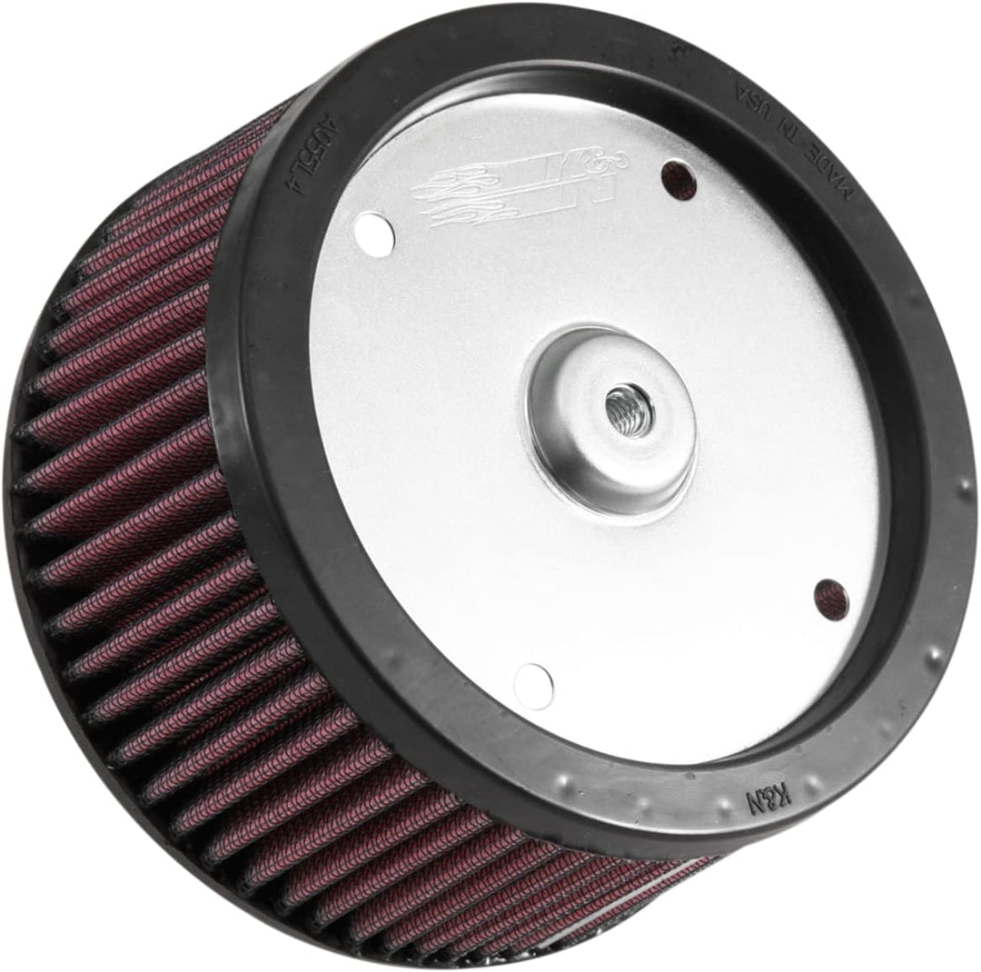 K&N Luftfilter kompatibel mit Austin, H/D 45/74Ci V-Twins 1941-1956 (E-2470), Rot