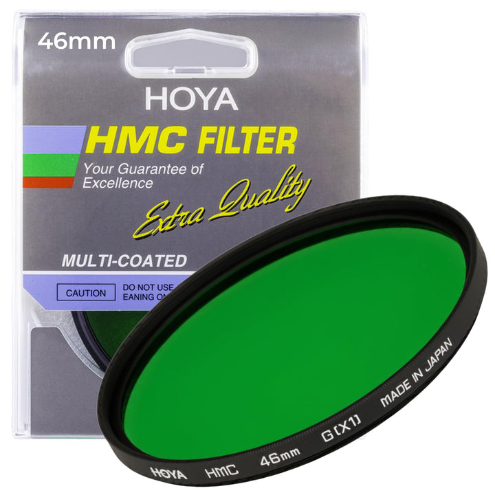 Hoya 46 mm HMC X1 Filter zum Einschrauben, Grün 46mm, 46mm