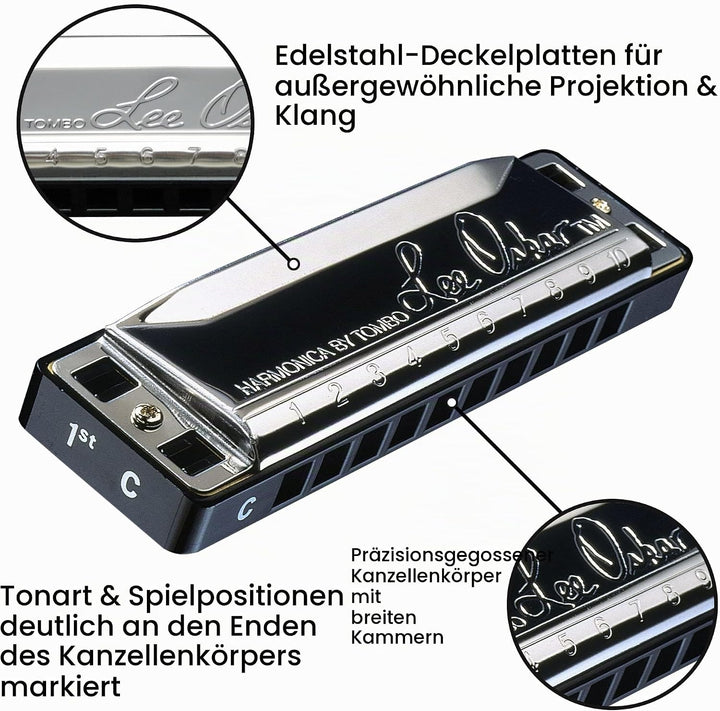 Lee Oskar 797021 Melody Maker C-Dur Mundharmonika, C-Dur