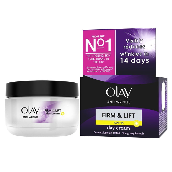 Olay Firm & Lift Day Cream LSF 15 Anti-Wrinkle 50ml by Olay