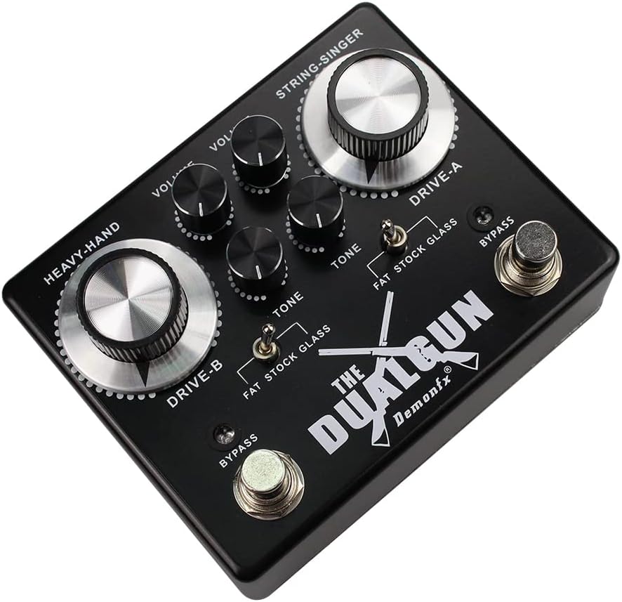 DemonFX DUAL GUN - 2 tone Overdrive Pedal