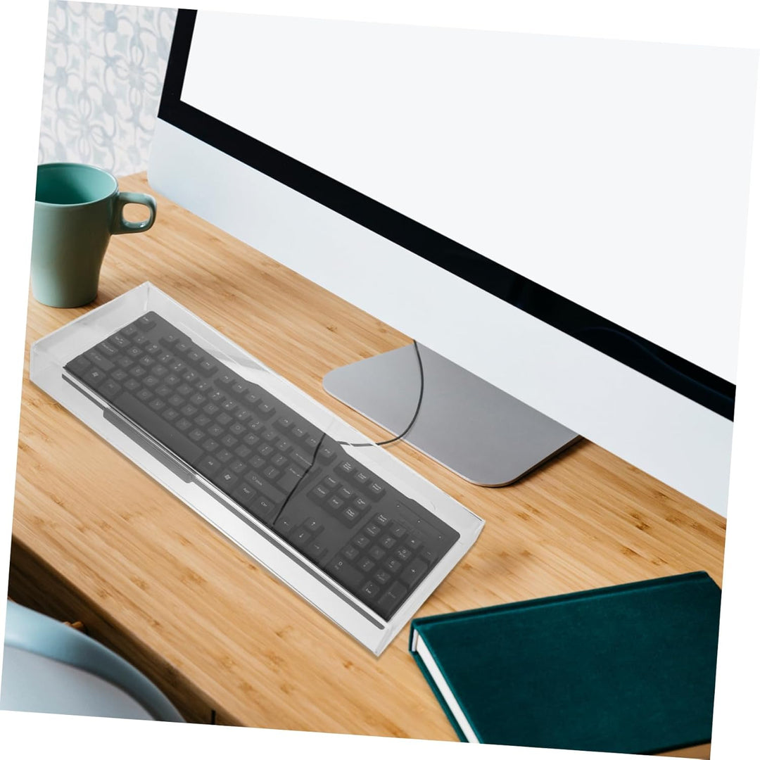 Cabilock Durchsichtige Tastaturabdeckung Tastaturschutzständer Tastaturabdeckung Acryl Transparent T