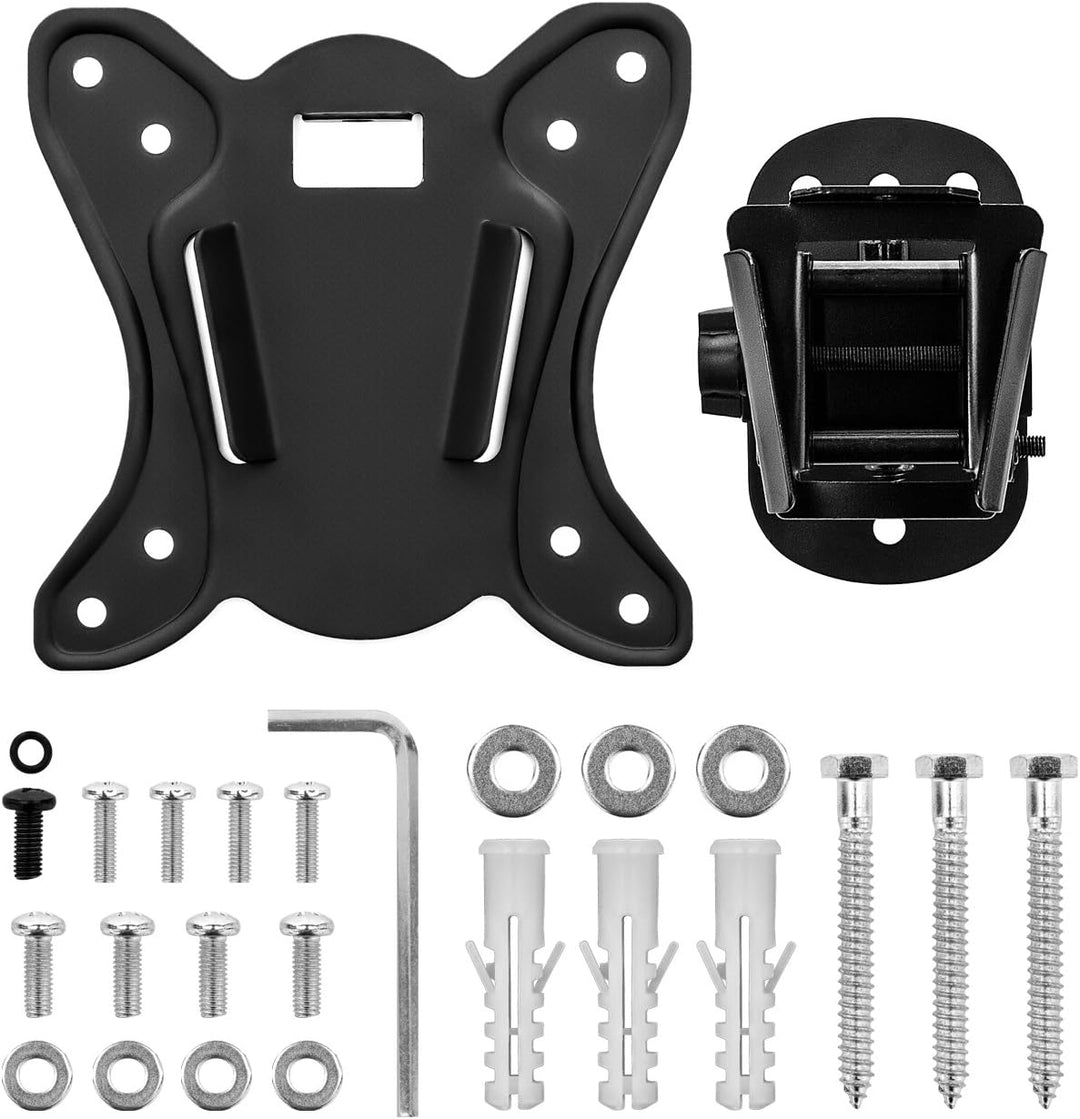 deleyCON Universal TV &amp; Monitor Wandhalterung 13"-27" Zoll (33-69cm) - bis 20Kg &amp; VESA 75x75 / 100x1