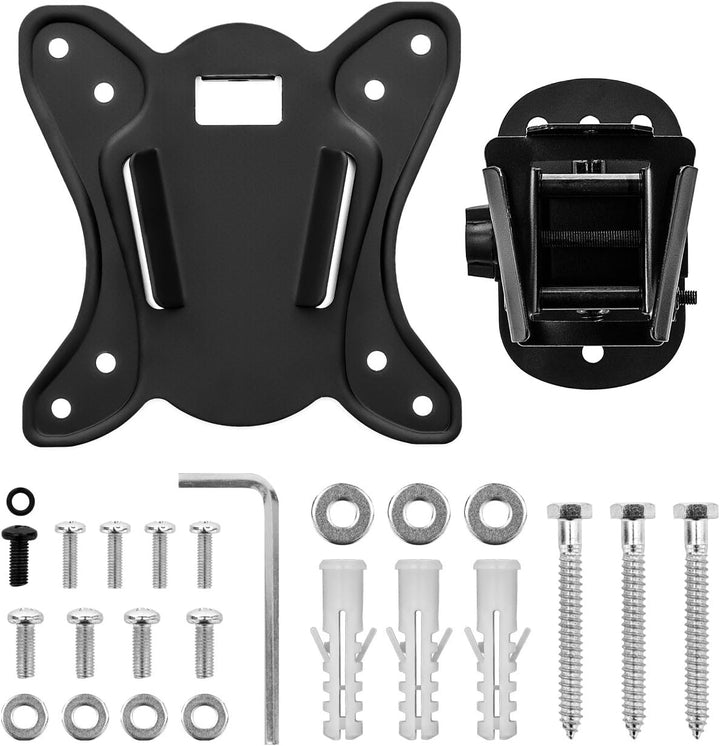 deleyCON Universal TV &amp; Monitor Wandhalterung 13"-27" Zoll (33-69cm) - bis 20Kg &amp; VESA 75x75 / 100x1