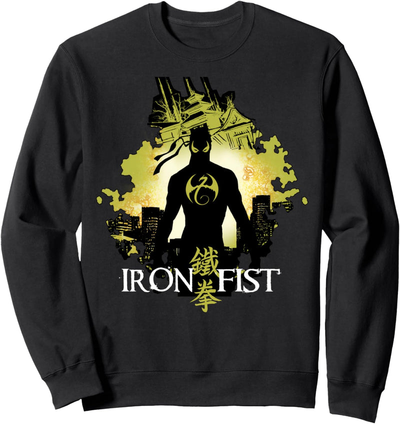 Iron Fist Splatter Bob Silhouette Sweatshirt