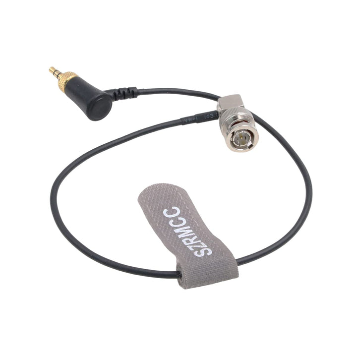 SZRMCC Timecode Kabelverriegelung 3,5 mm TRS auf BNC-Stecker für Deity TC-1 auf Blackmagic Ursa Mini