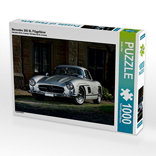 CALVENDO Puzzle Mercedes 300 SL Flügeltürer 1000 Teile Lege-Grösse 64 x 48 cm Foto-Puzzle Bild von S