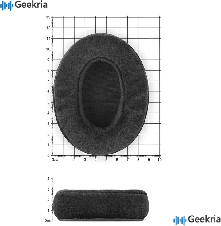 Geekria Ersatz-Ohrpolster Kompatibel Mit Kopfhörer Sony MDR7506, MDRV6, MDRV7, MDRCD700, MDRCD900ST,