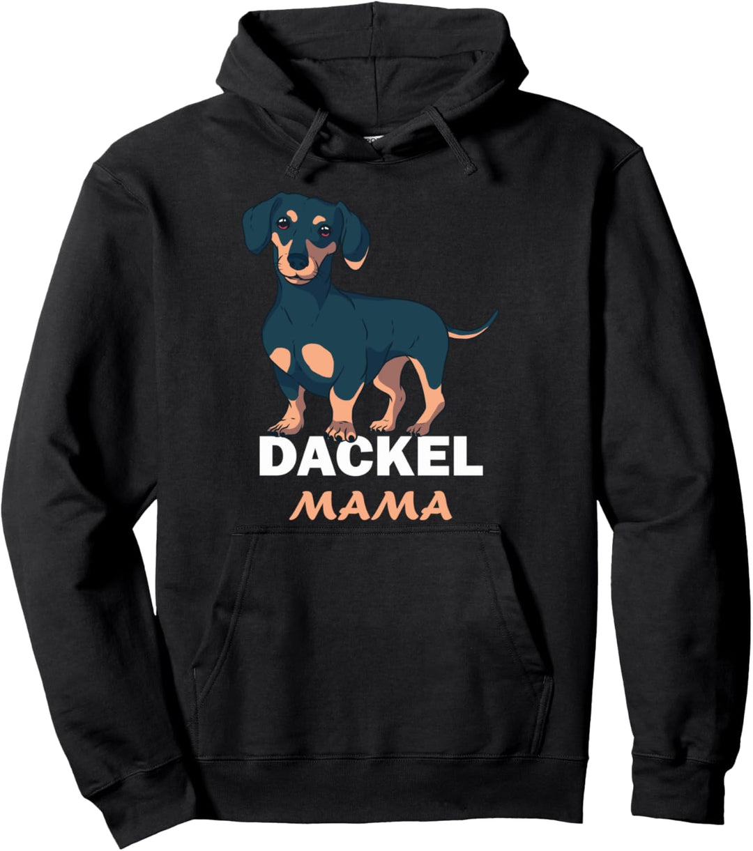 Dackelmotiv Hundebesitzer süsser Hund Pullover Hoodie