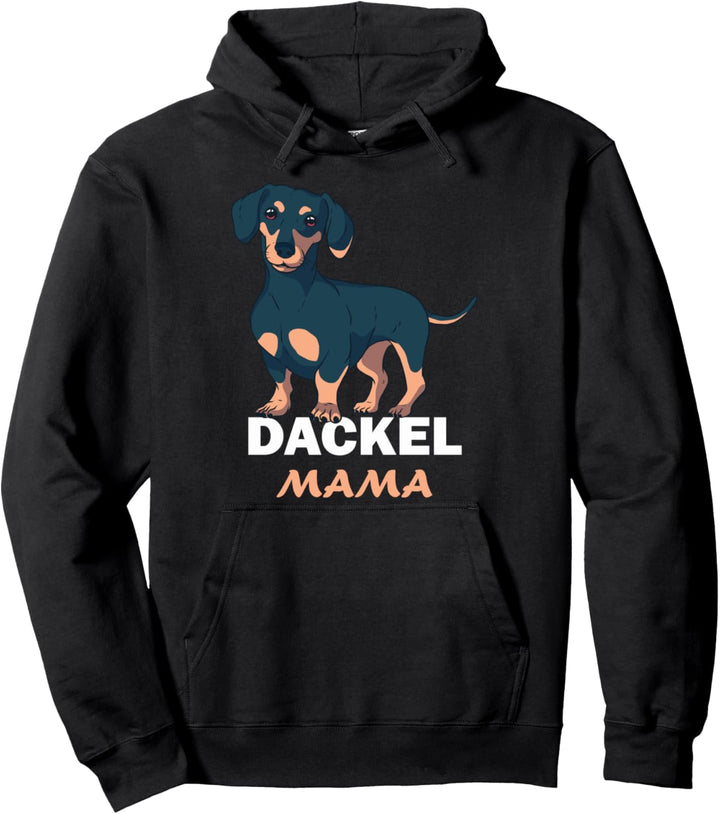 Dackelmotiv Hundebesitzer süsser Hund Pullover Hoodie