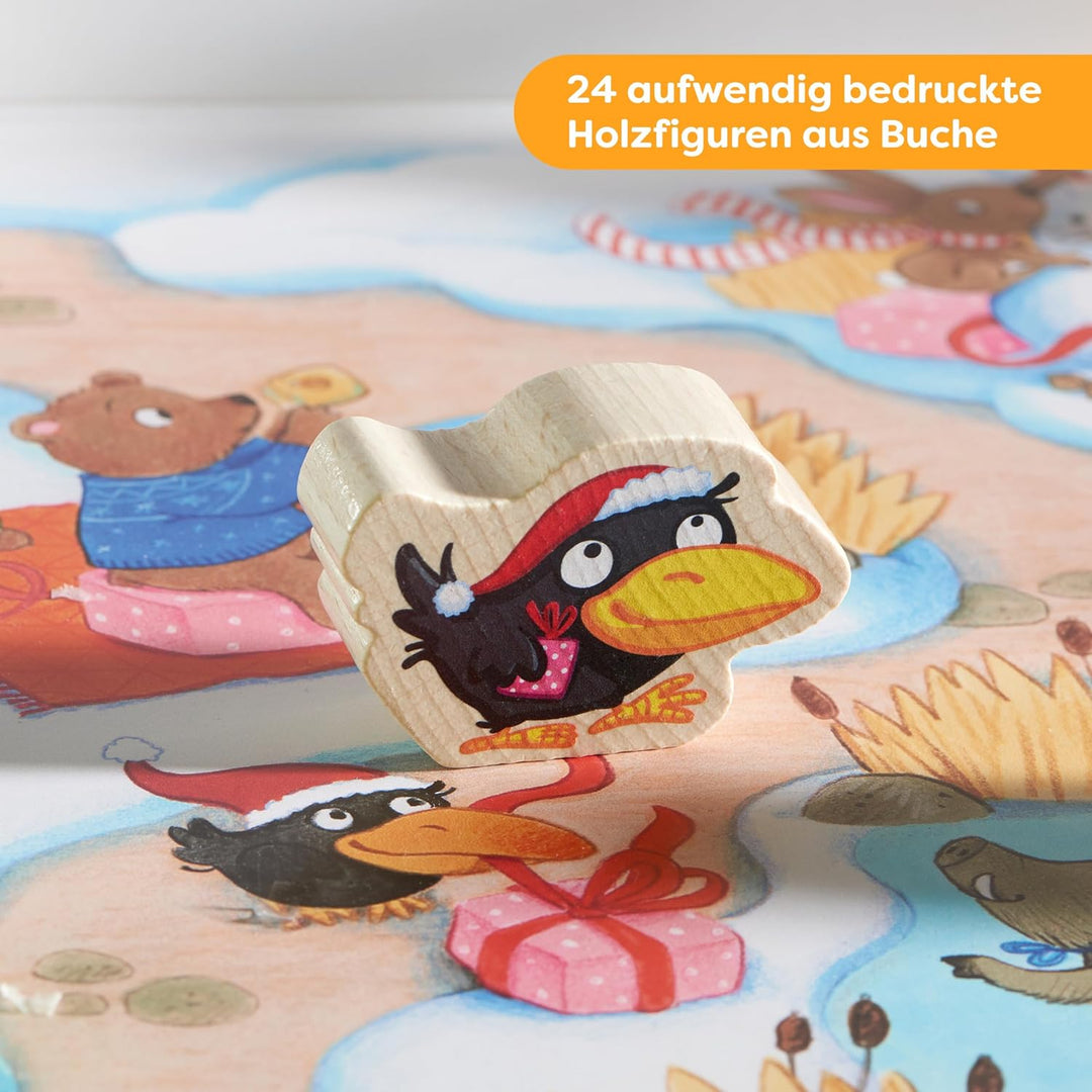 HABA 304902 - Mein erster Adventskalender Bauernhof, für Kinder ab 2 Jahren, Bauernhof
