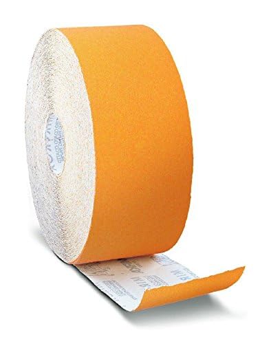 Mirka Gold Universal-Schleifpapier Schleifrolle 115mm x 50m / Korn P80 / Zum Schleifen von Gips, Spa