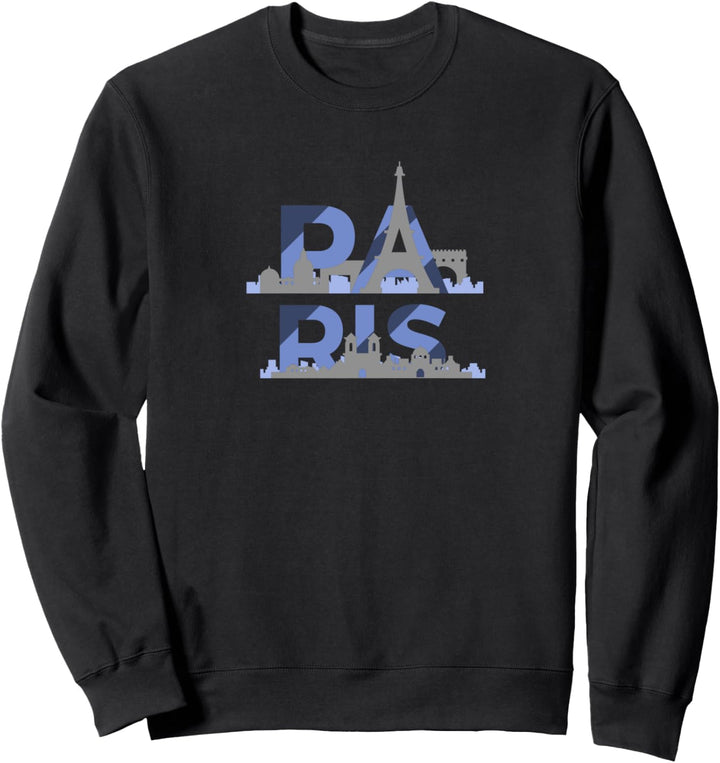 Paris Sights Souvenir Sweatshirt
