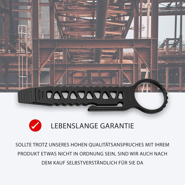 BÖKER PLUS® Tango Bar Mini EDC Hebel-Werkzeug - D2 EDC Schlüsselanhänger mit Clip - Crow-Bar EDC Too