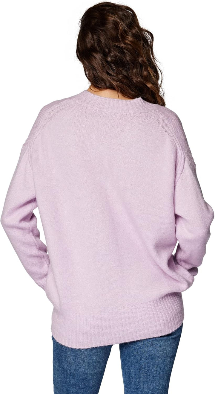 Mavi Damen V Neck Sweater Pullover S Fair Orchidee, S Fair Orchidee