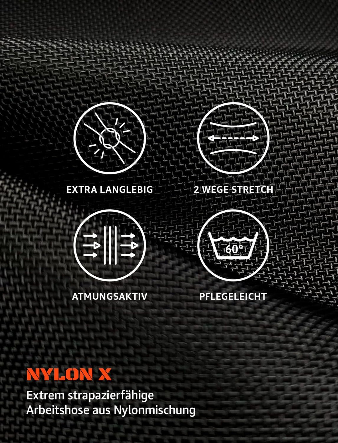 strongAnt Damen Arbeitshose komplett Stretch für Frauen Bundhose mit Kniepolstertaschen Schwarz Grau