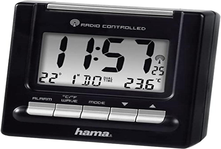 Hama Radiowecker Digital, Schwarz, S