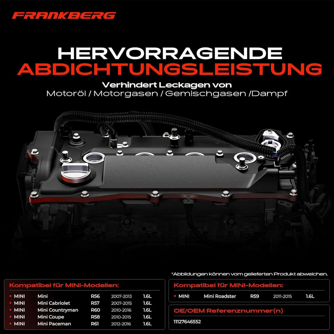 Ventildeckel Zylinderkopfhaube für R56 R57 R58 R59 R60 R61 Coo-per S 2007-2016 11127646552