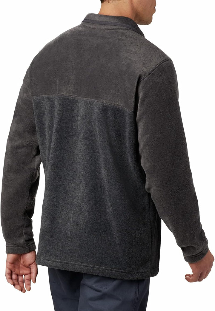 Columbia Steens Mountain Half Snap, Fleece Pullover für Herren Steens Mountain Half Snap 1 S Charcoa