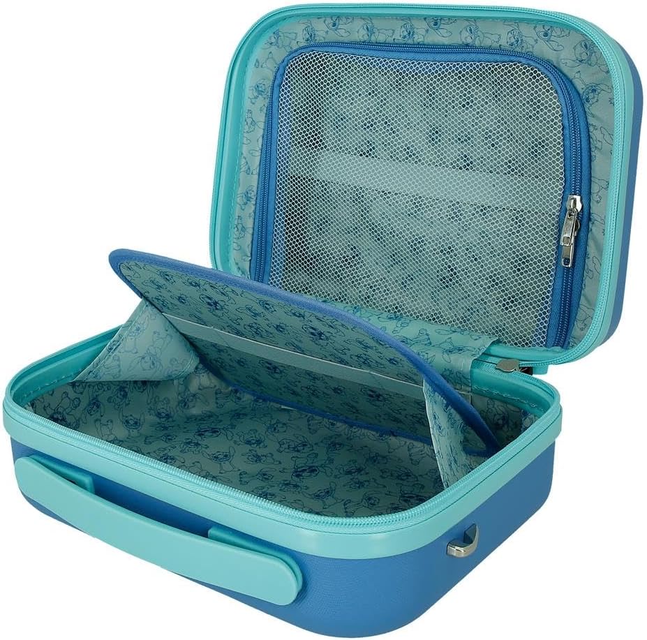 Disney Joumma Travelling with Stitch Nececer anpassbar, Rosa, 29 x 21 x 15 cm, starr, ABS, 9,14 l, 2