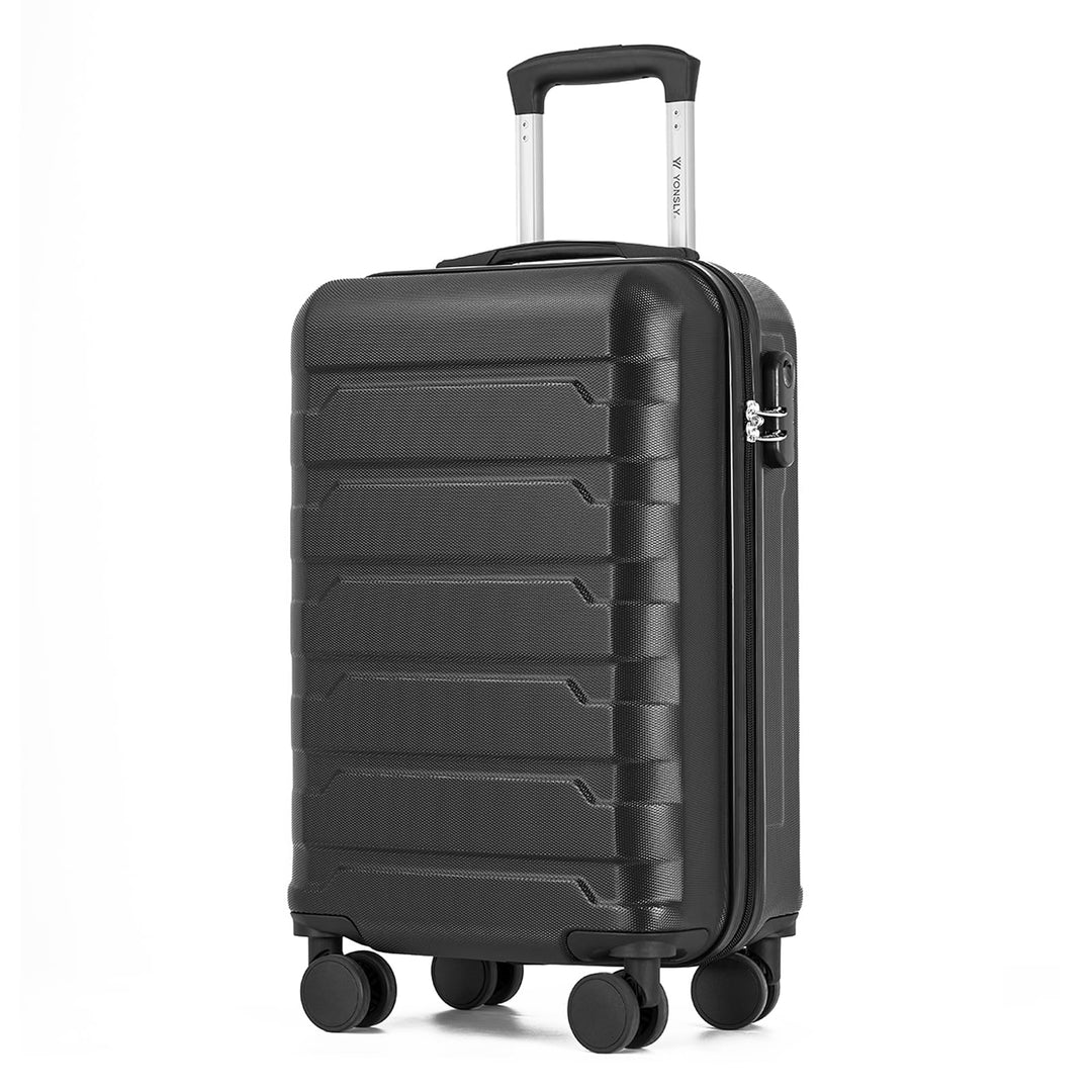 Koffer, Kabinenkoffer, Trolley Reisekoffer, Handgepäck, Rollkoffer Suitcase mit Zahlenschloss, Harts