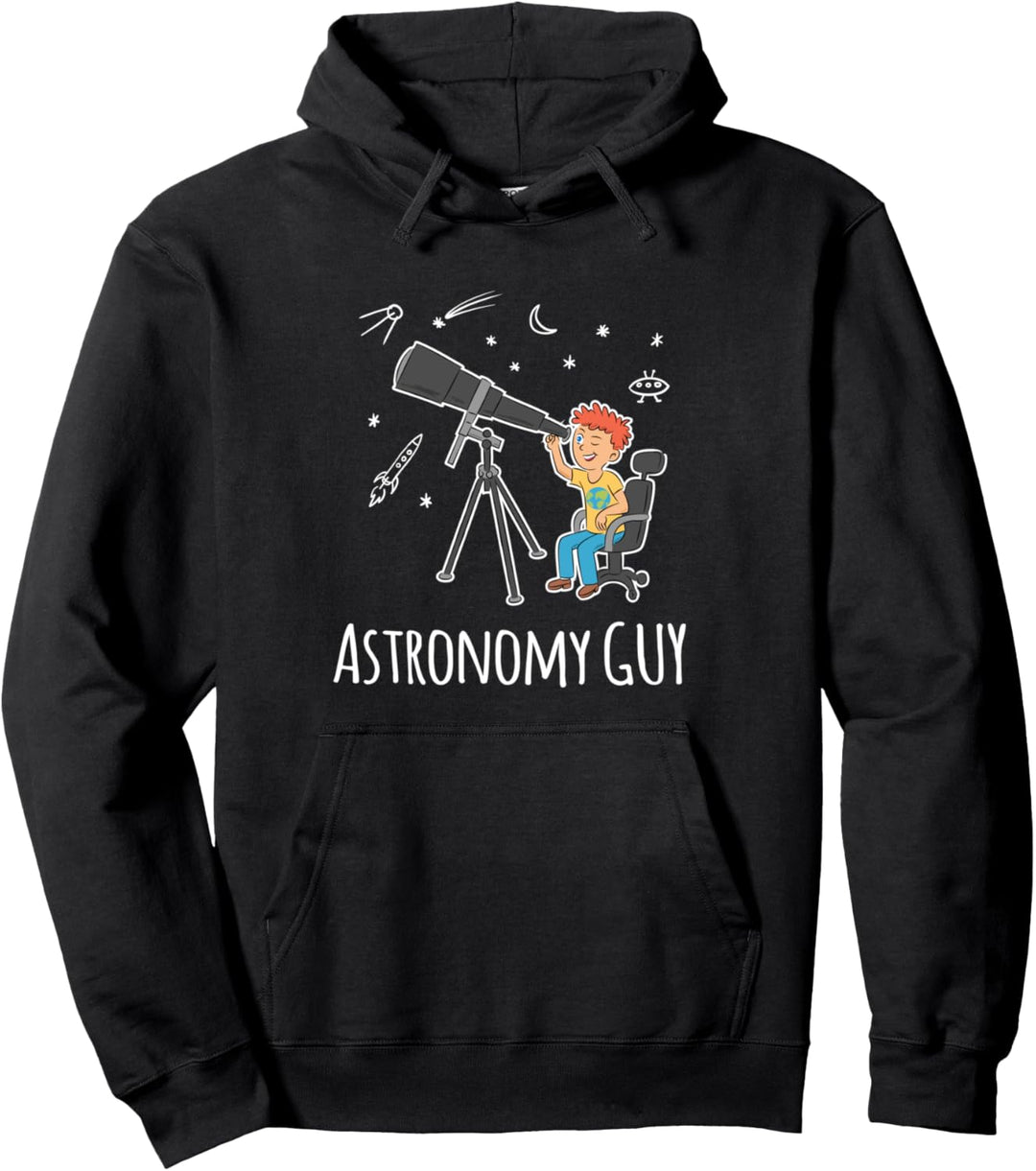 Astronomie, Sterne, Jungen Astronomer lustiges Zitat Pullover Hoodie