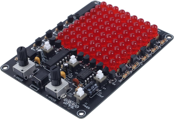 Elektronischer Bausatz mit losen Teilen LED-Jagd-Bausatz Fun-Elektronik Verschiedene Blinkeffekte St