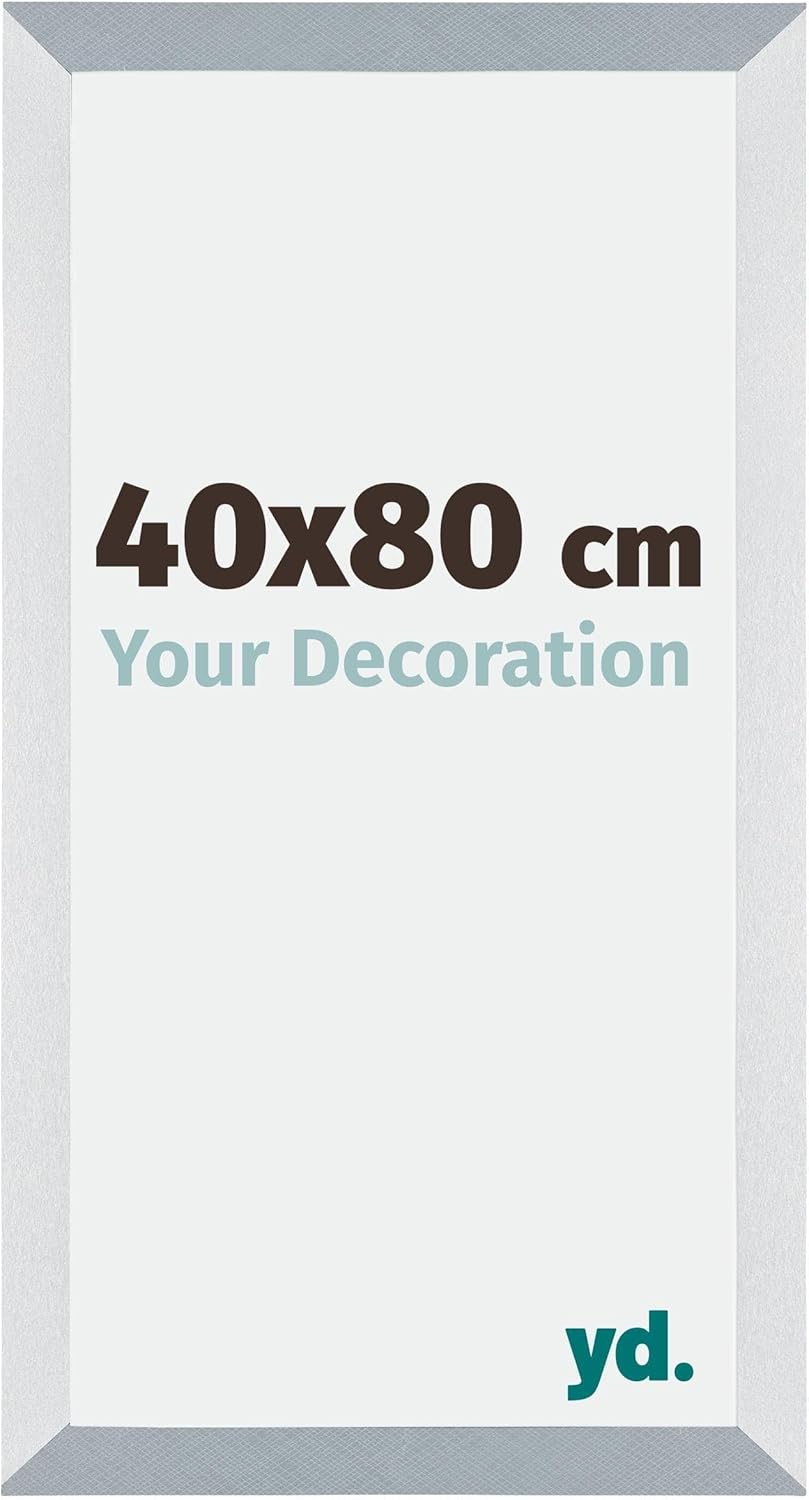 yd. Your Decoration - Bilderrahmen 40x80 cm - Bilderrahmen aus MDF mit Acrylglas - Antireflex - Ausg