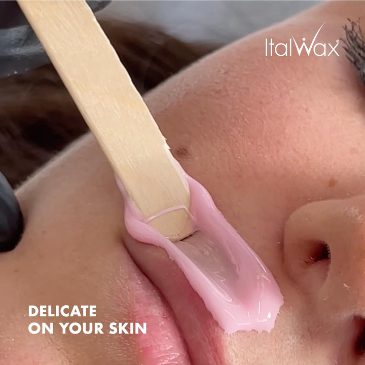 Italwax Face Selfie - 500g - Empfindliches Hartwachs für das Gesicht mit Ölkomplex - Perfekt für das