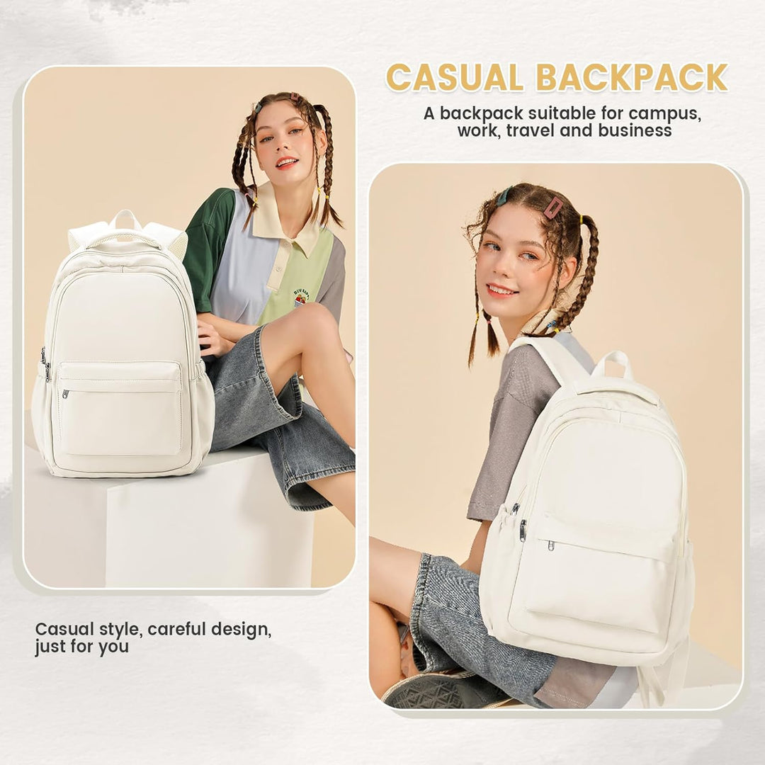 WEPLAN Schultasche Schulrucksack für Mädchen Leichte Schultaschen für Teenager Mädchen Wasserdichter