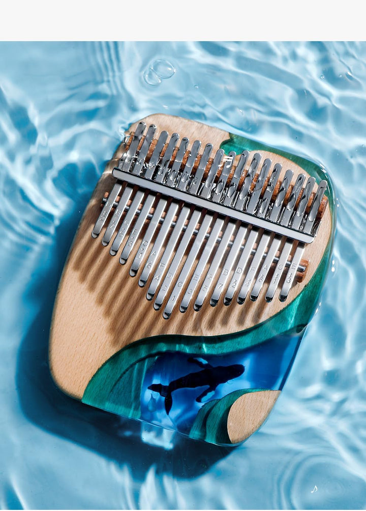 Kalimba 17/21 Schlüssel, Holz Fingerklaviere，Professionelle Daumenklavier Carlimba, Mbira Instrument