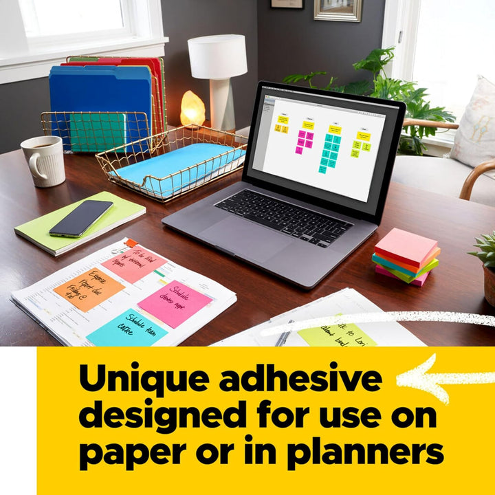 Post-It Sticky Notes 3"X5" 5/pkg-Lined Cape Town W/100 Sheets