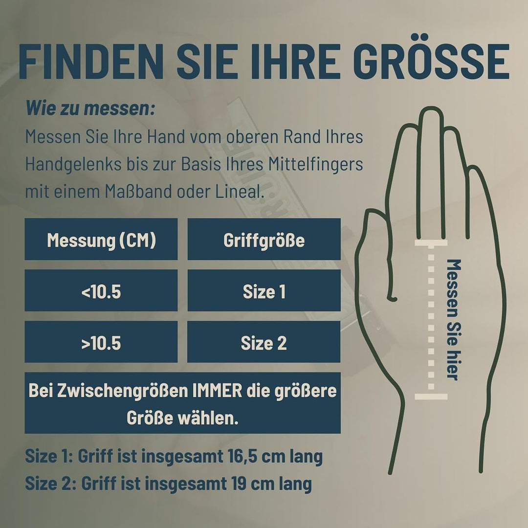 FOR:TIME FITNESS - Handgriffe für Crossfit Gymnastik-Workouts - Ultraklebriger Handschutz mit Handge