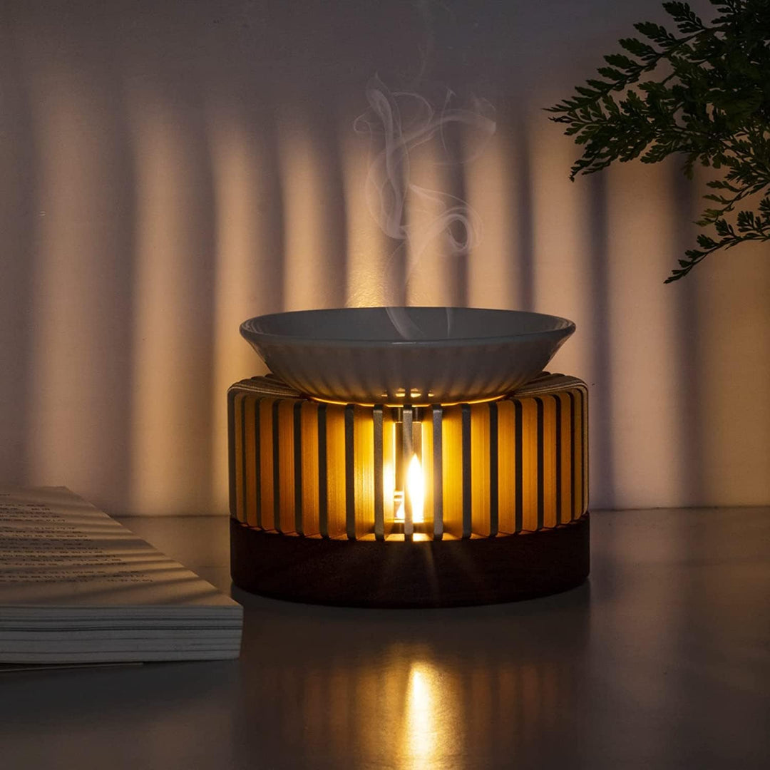 Duftlampe Teelicht | als Stövchen verwendet werden kann | duftöl lampe | Erstaunlicher nächtlicher E