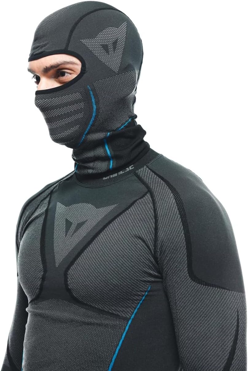 Dainese - Dry Balaclava, Motorrad Sturmhaube Schwarz für Herren und Damen, Universalgrösse, Sturmhau