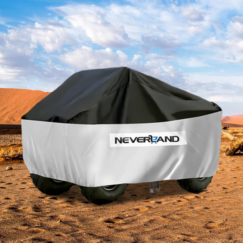 Quad ATV Abdeckplane, NEVERLAND Abdeckung Wasserdicht Quad Abdeckung für Quad Cover Winddichte Hagel