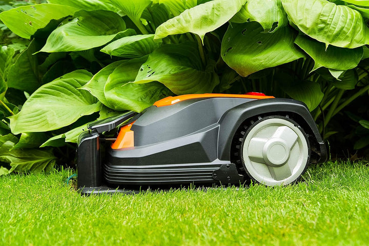 Yard Force Mähroboter SA650ECO, geeignet für Rasenflächen bis zu 650 qm, Kantenschneide-Funktion und