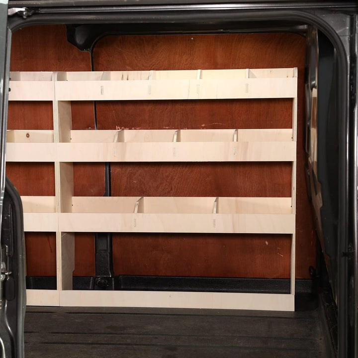Vanify - Kompatibel mit Volkswagen Transporter T5 T6 L2 2003+ Fahrzeugeinrichtung Fahrzeugregale, ko