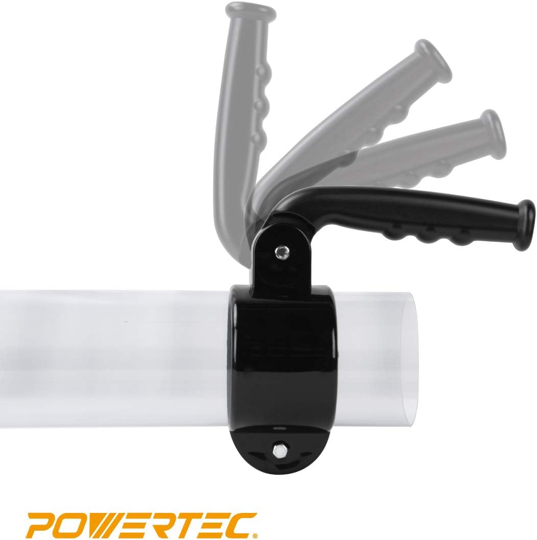 POWERTEC 70282 Staubsammelschlauch, 10,2 cm, Zubehör-Set