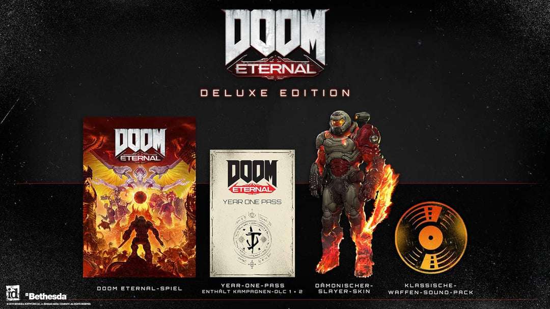 DOOM Eternal - Deluxe Edition [Xbox One] | kostenloses Upgrade auf Xbox Series Xbox One Deluxe, Xbox
