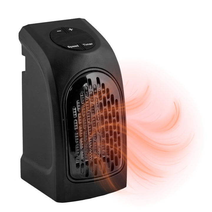 MAUK® Mini Heizlüfter/Handy Heater | Kompakt für Wohnwagen und Wohnmobile | 400 W PTC-Keramik Steckd