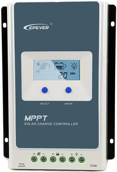 EPEVER Tracer 3210 AN MPPT Solar Laderegler 12V 24V DC Automatische Identifizierung mit LCD-Display