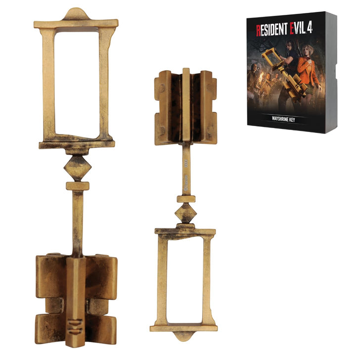 FaNaTtik Resident Evil 4 Limited Edition Wayshrine Sammlerstück Metallschlüssel (nummeriert)