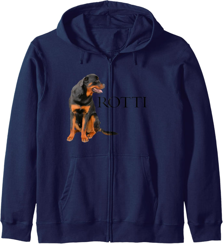 Rottweiler cooles Motiv Kapuzenjacke