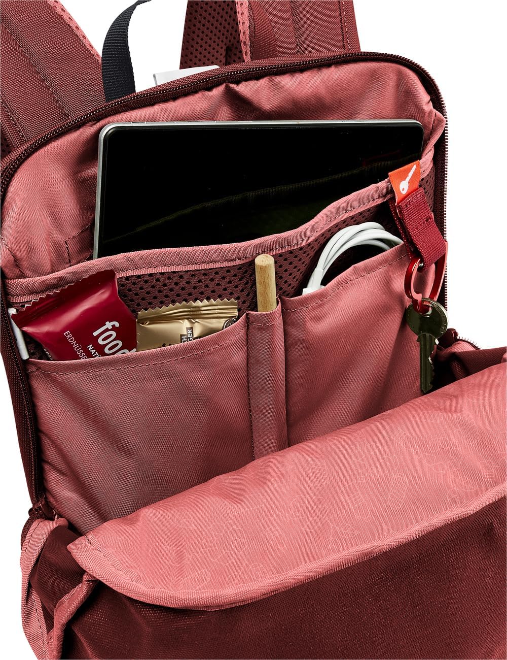 VAUDE Unisex Coreway Backpack 10 Rucksäcke Einheitsgrösse Brick, Einheitsgröße Brick