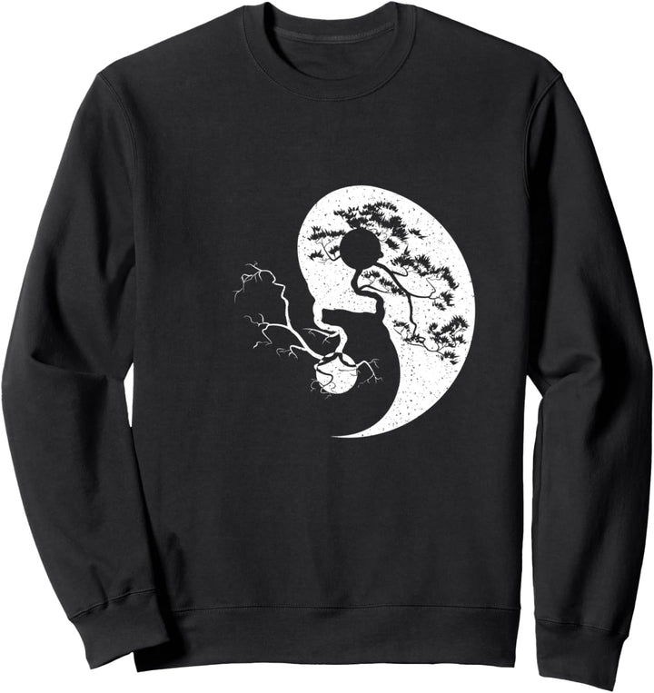 Yin und Yang Chi Tai Quigong Meditation Ying und Yang Sweatshirt